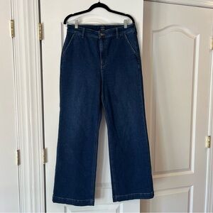 J. Crew Dark Blue Flare Jeans